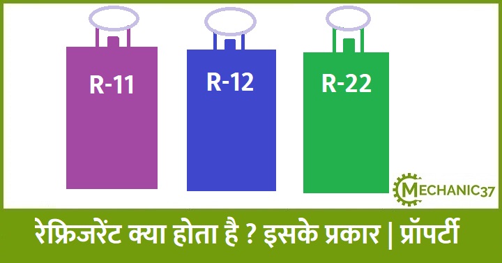 रेफ्रिजरेंट क्या है ? इसके प्रकार | प्रॉपर्टी 
