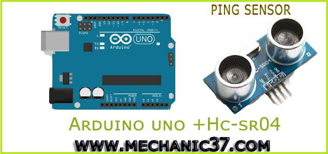 Ping sensor Hc-Sr04 with Arduino uno