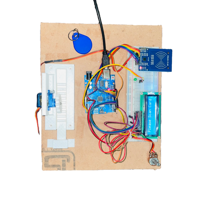 RFID Door Lock Project